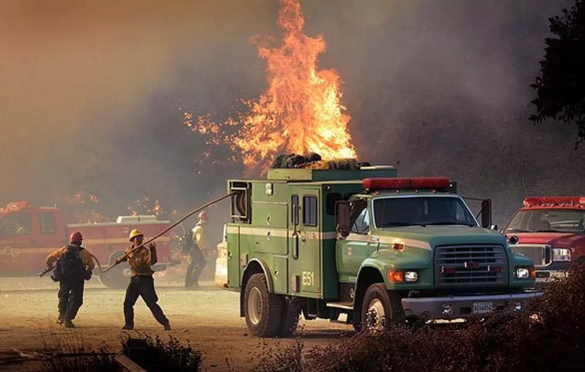 Run toward the fire